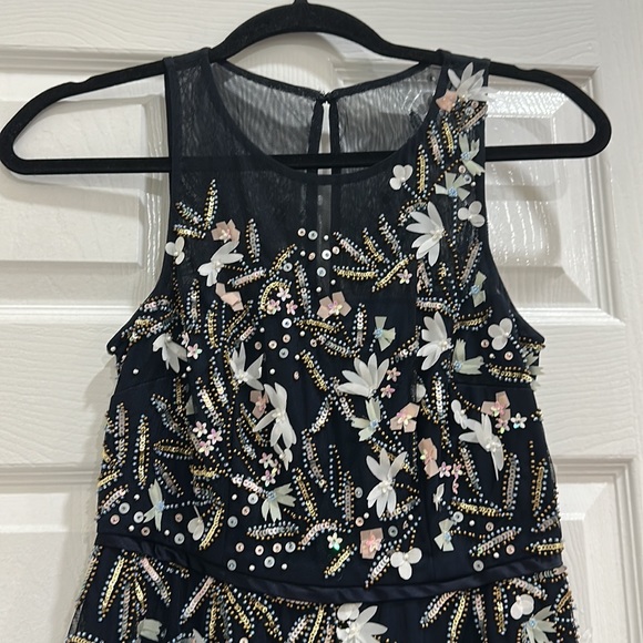 Alexia Admor blue sequin dress sz 00 - Picture 2 of 7